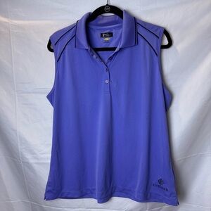 Greg Norman Women’s Sleeveless Play Dry Shirt